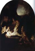 REMBRANDT Harmenszoon van Rijn The Entombment of Christ china oil painting artist